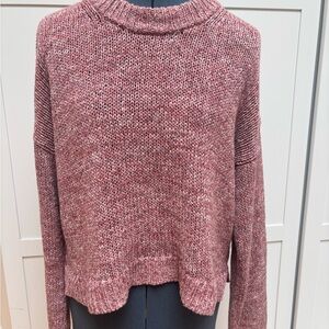 Madewell Pink Women's Crewneck Sweater Size L